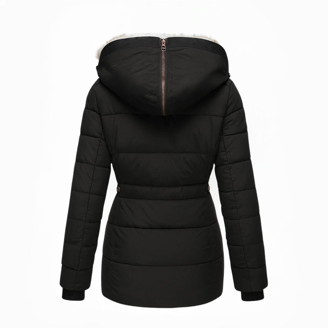 Eliza™ | Manteau d'hiver doublé en fourrure