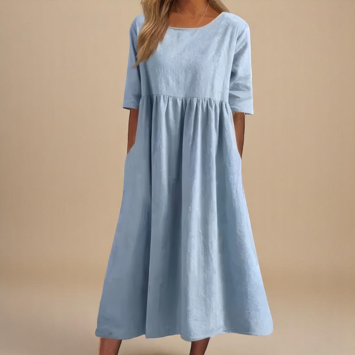 Zara - Robe Coton Aérée