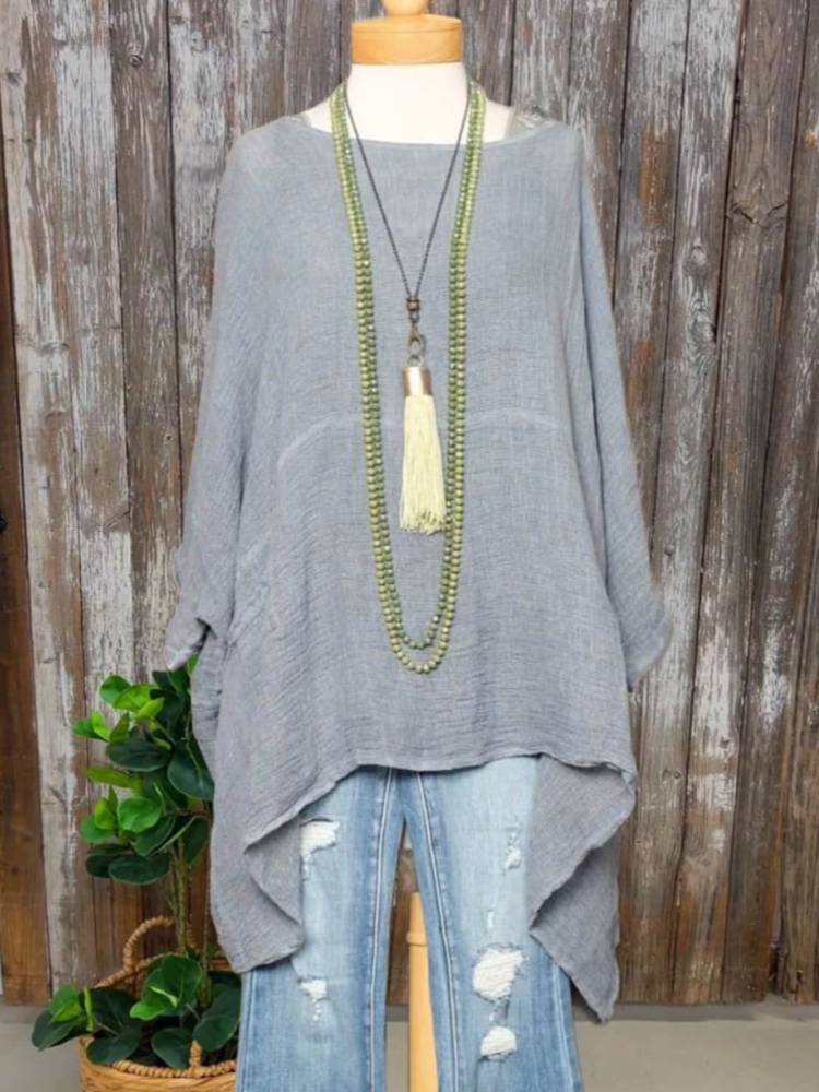 Eliora - Haut Décontracté En Coton