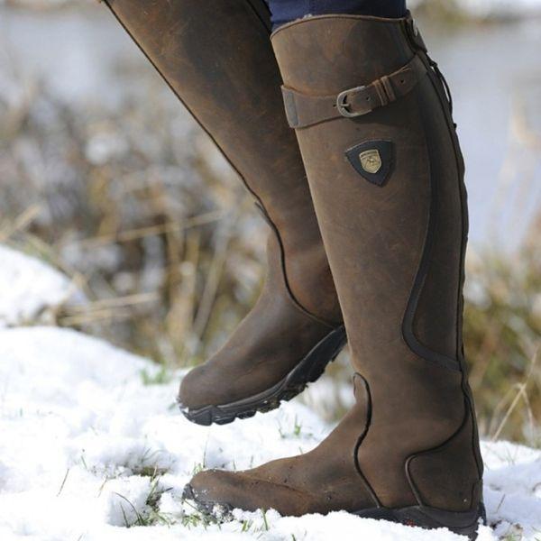 Maya | Bottes d'équitation en cuir imperméable