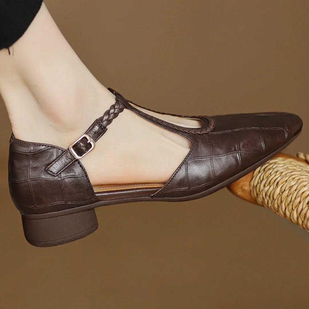 Lenora | Chaussures en Cuir Élégantes