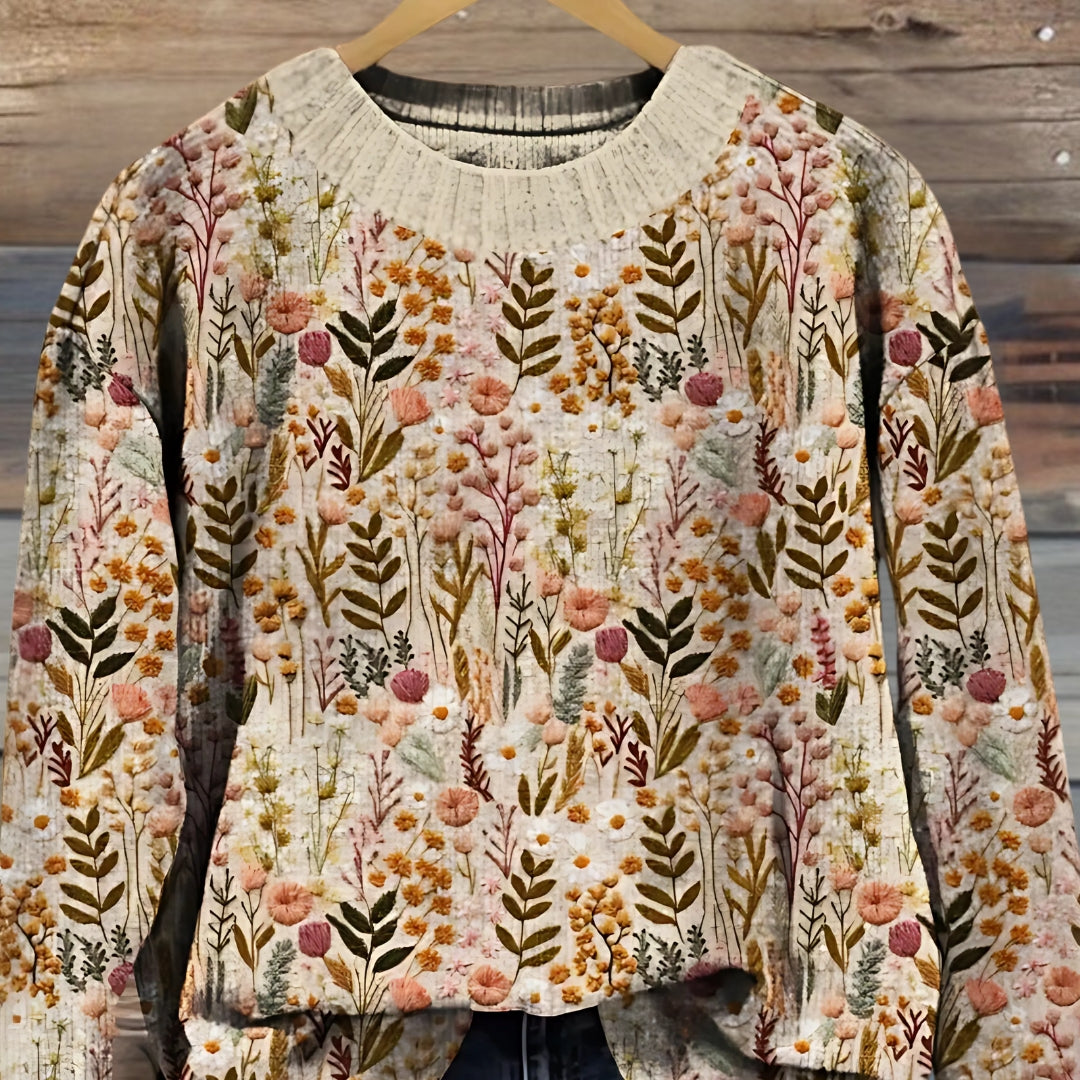 Nova - Pull Floral Élégant