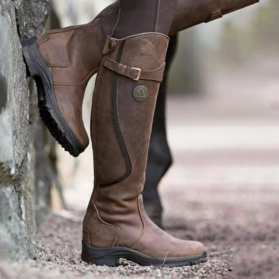 Maya | Bottes d'équitation en cuir imperméable