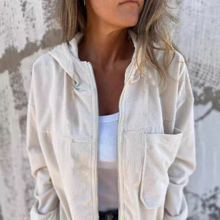 Clémence - Veste Velours Confortable