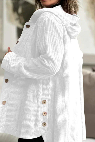 Cordia - Veste en Velours Côtelé Élégante