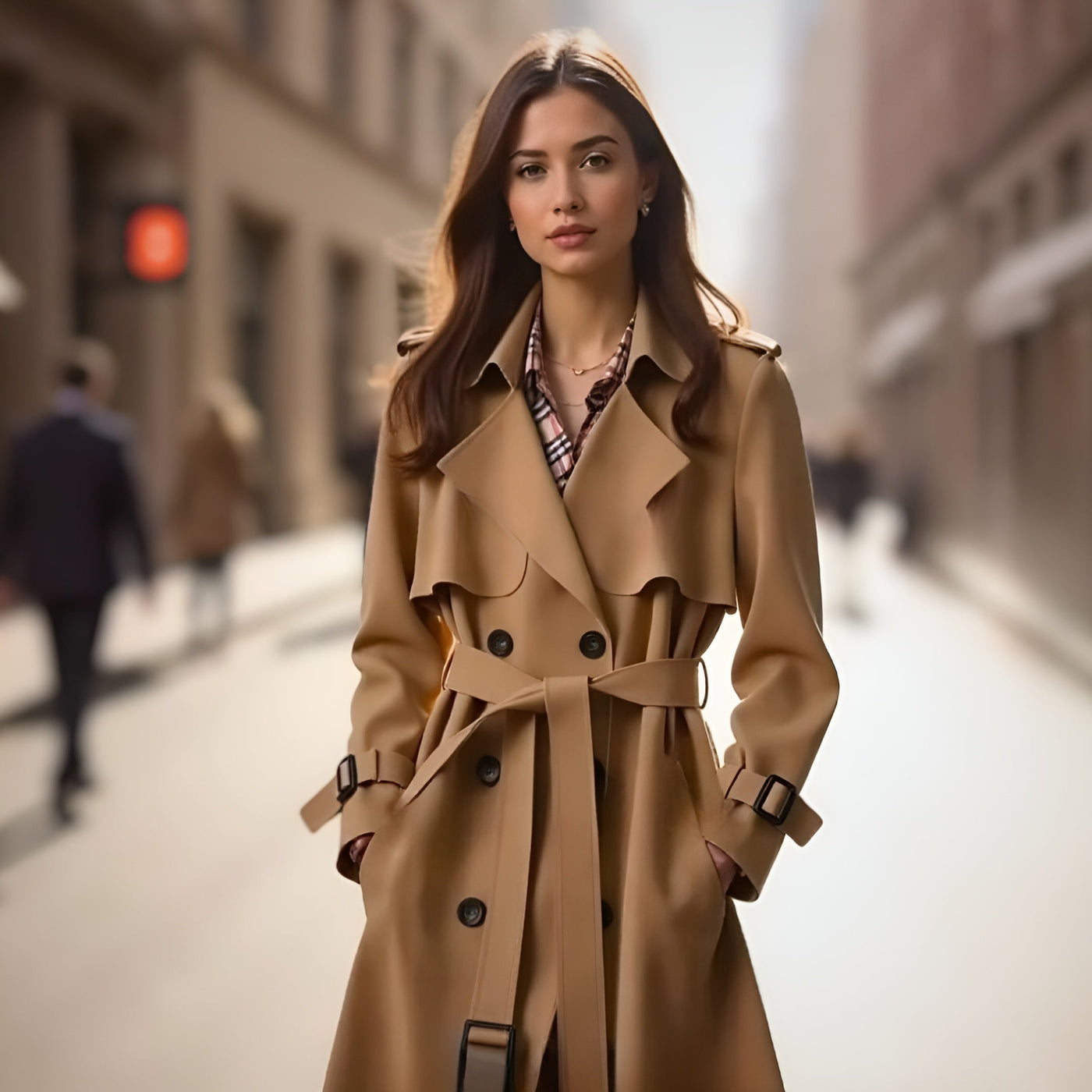 Helena - Trench-Coat Élégant Automnal