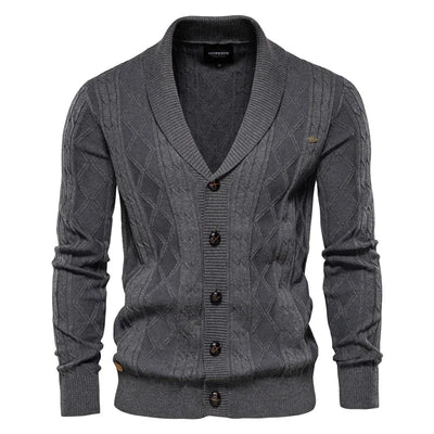 Luvare | Cardigan pour Hommes avec Fermeture à Boutons