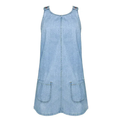 Sofia - Robe D'été Denim Pratique
