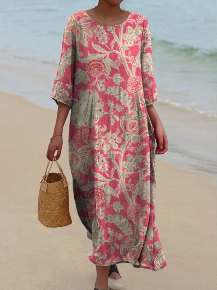 Esme - Robe Vintage à Fleurs