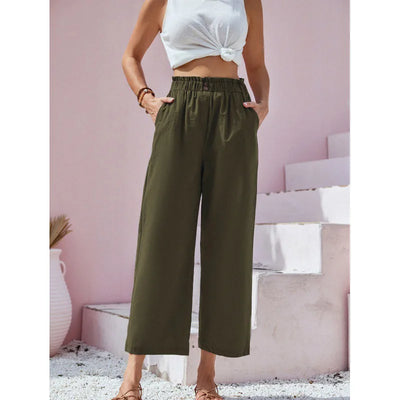 Soléa – Pantalon d’Été Lin-Coton