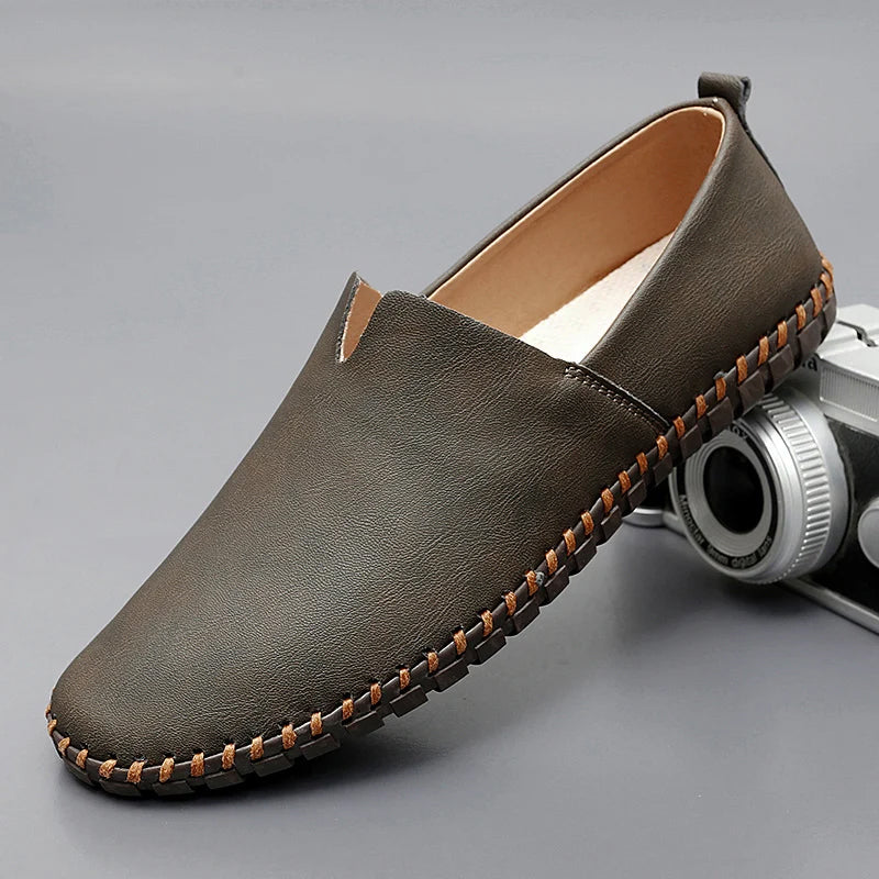 Mocassins en Cuir Santorin