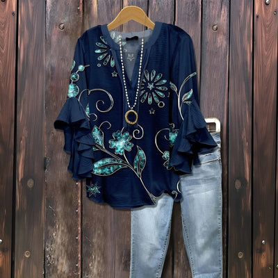 Elisabet - Blouse Estivale Décontractée