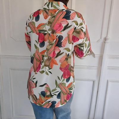 Elise - Élégante Blouse Florale